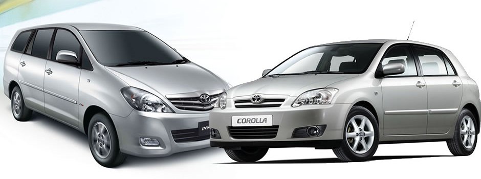 Innova on rental